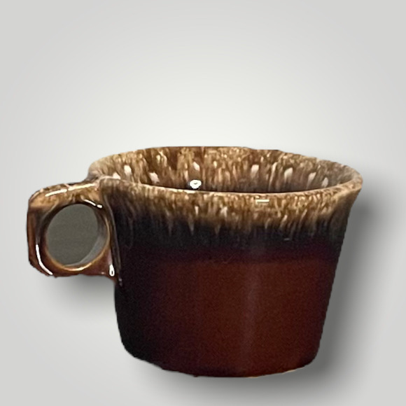 Vintage Hull USA Crestone Oven Proof Brown Drip Ware Stoneware Mug - Picture 4 of 12